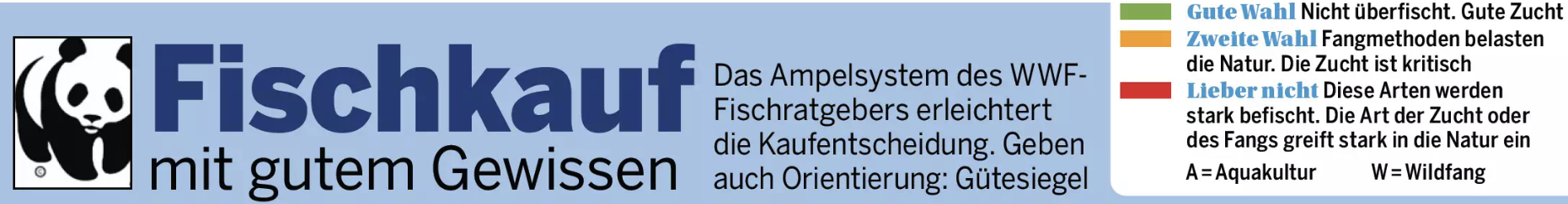 Naturprodukt Sächsischer Weißfisch